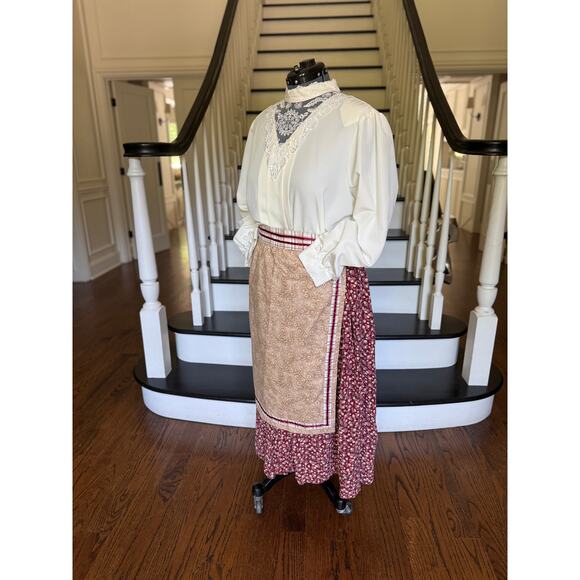 2X-Petite Prairie Pioneer Victorian Costume Reenactment Trek History Bounding - Picture 2 of 11